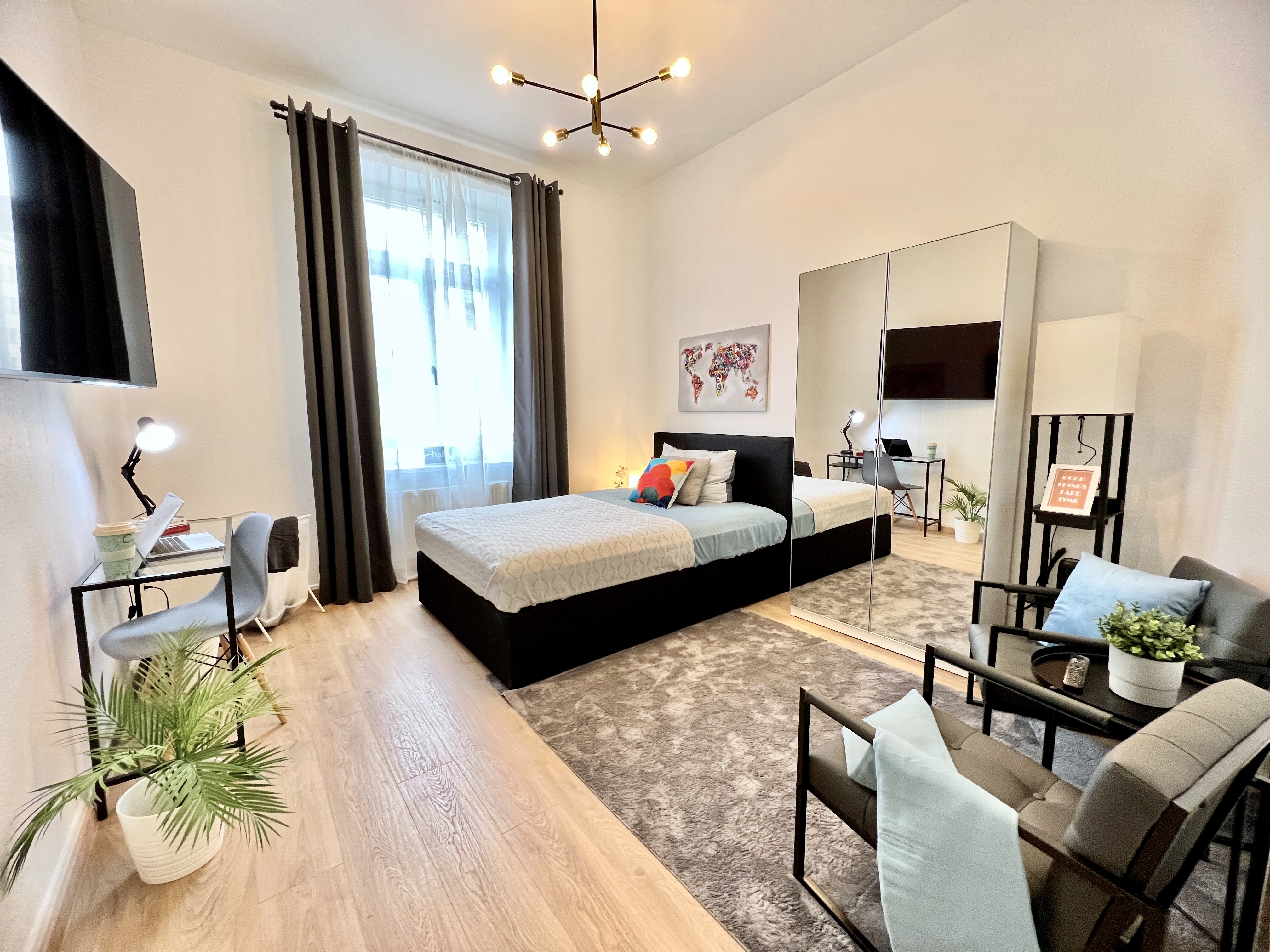 P5-2R#*** S T A N D A R D Shared Apartment Frankfurt-City (2 Bedroom) ***