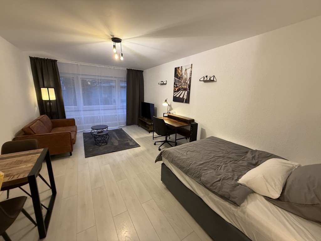 AB26-EL#*** P R I M E Studio Apartment in Frankfurt-Bornheim ***