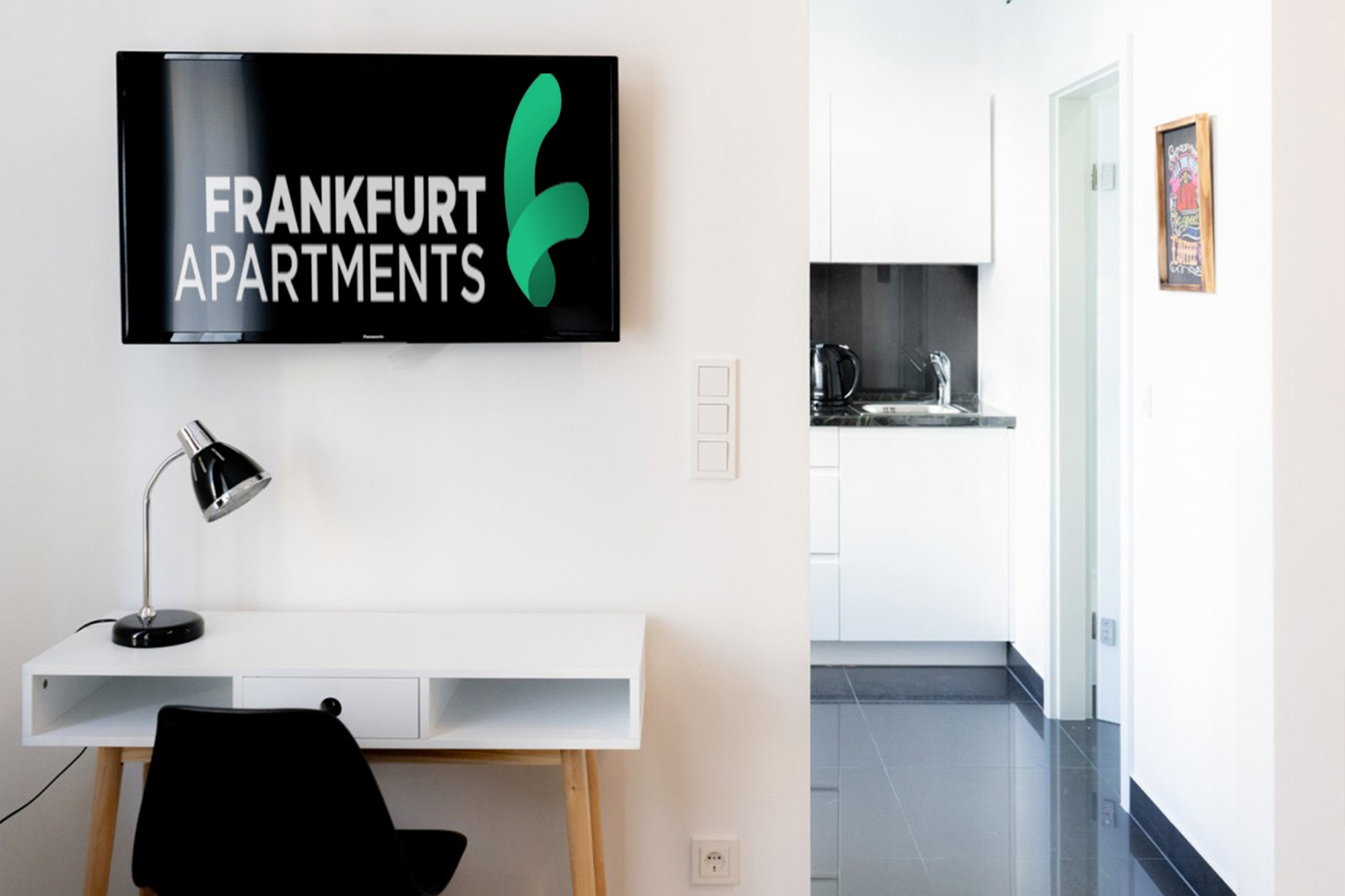F34-2R#*** P R I M E Studio-Apartment Frankfurt Rödelheim ***