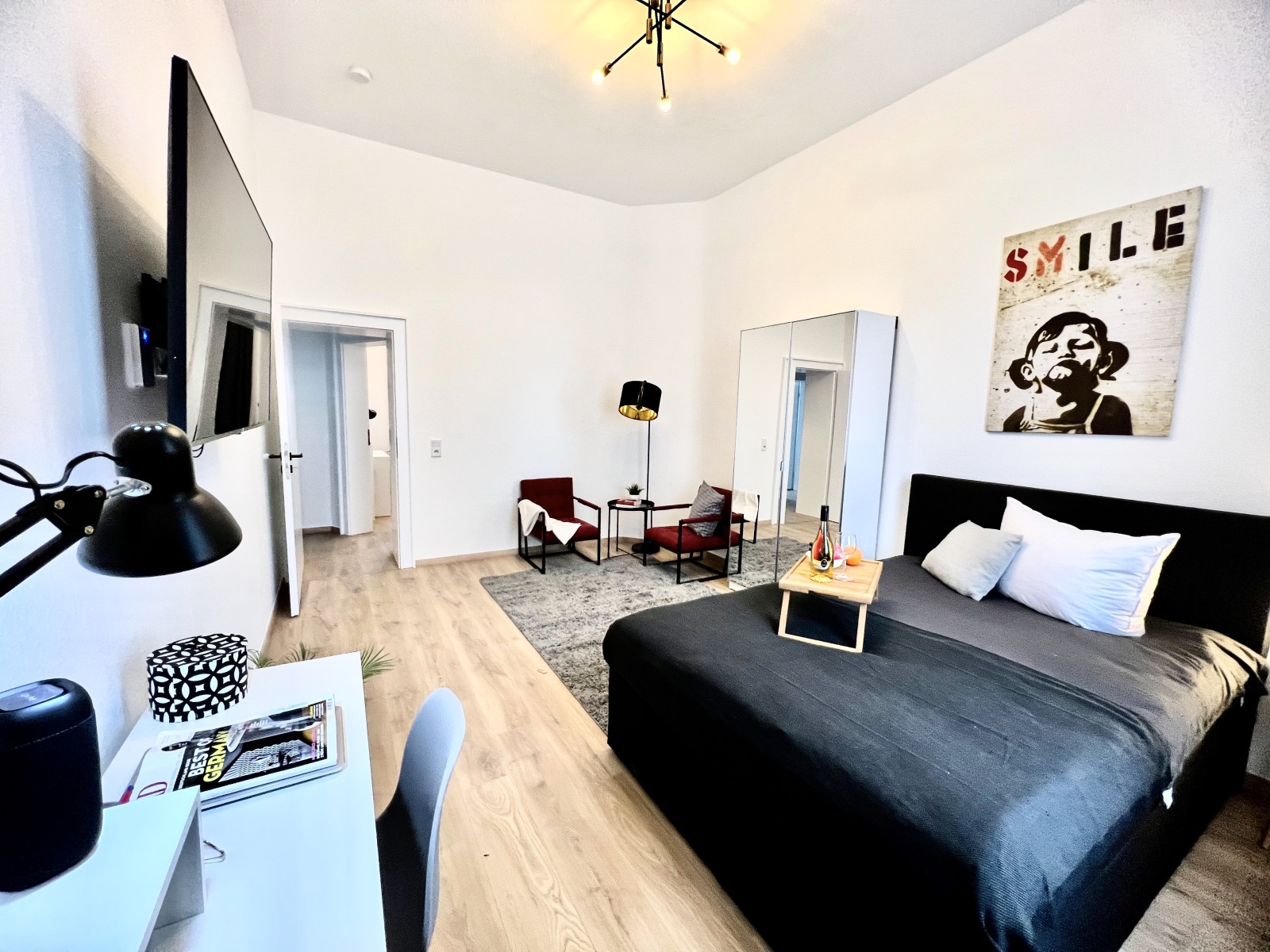 P5-1L#*** S T A N D A R D Shared Apartment Frankfurt-City (2 Bedroom) ***