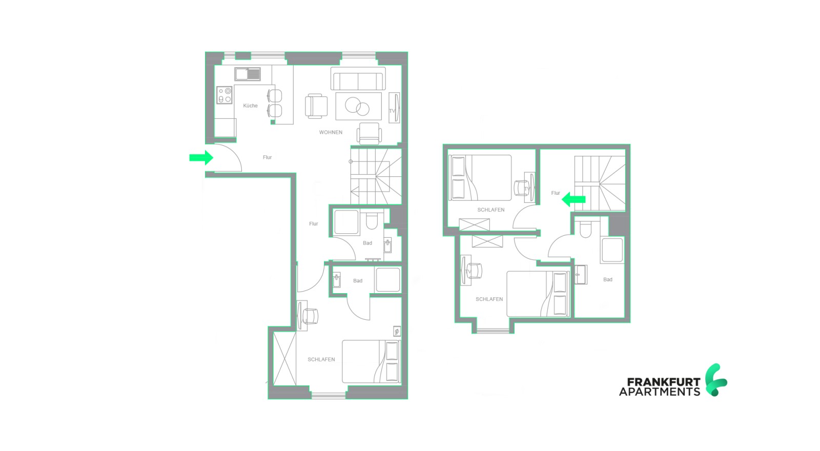 S20-DR#*** P R I M E Shared Apartment Frankfurt-Gallus ***