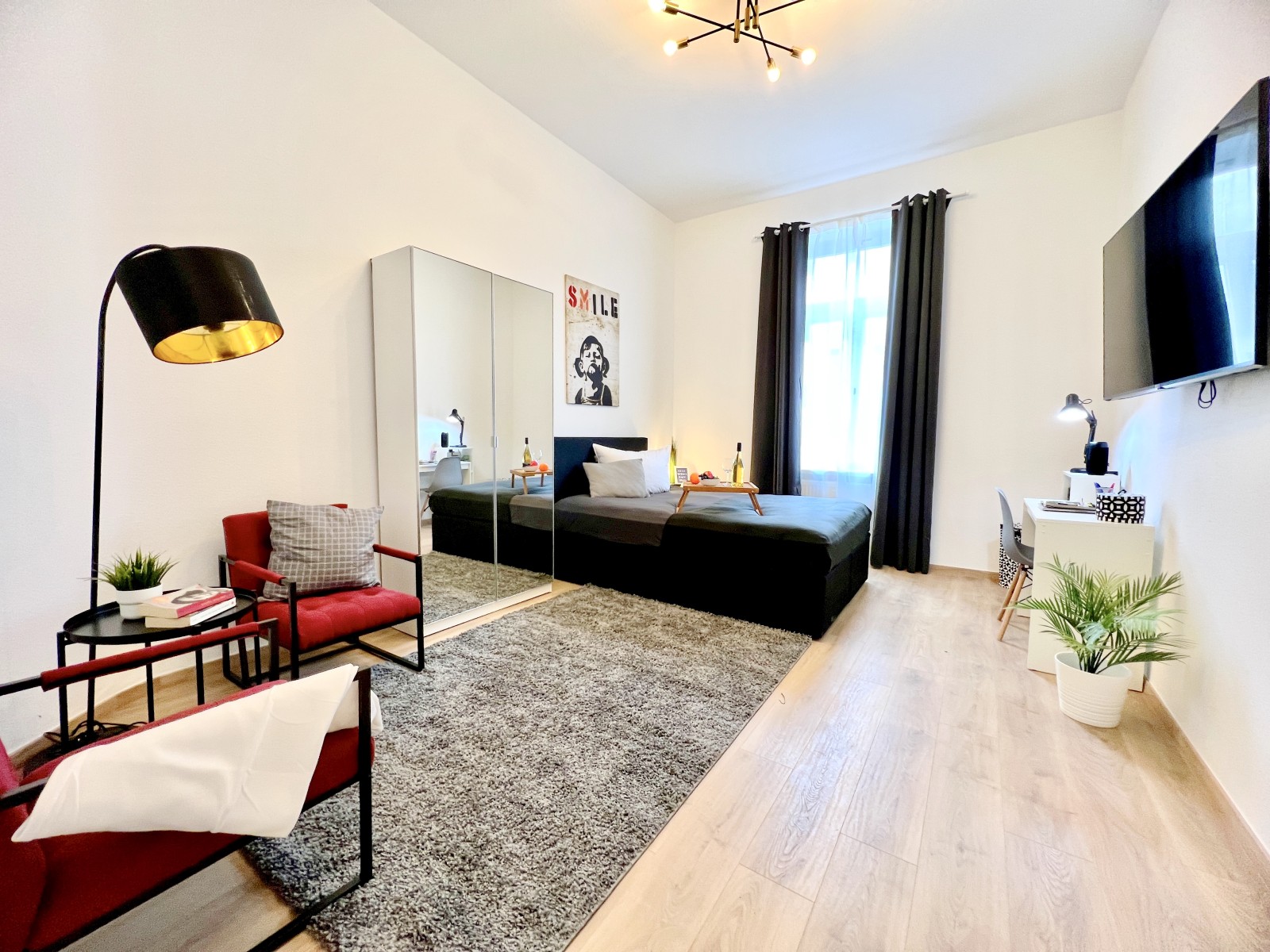 P5-1L#*** S T A N D A R D Shared Apartment Frankfurt-City (2 Bedroom) ***