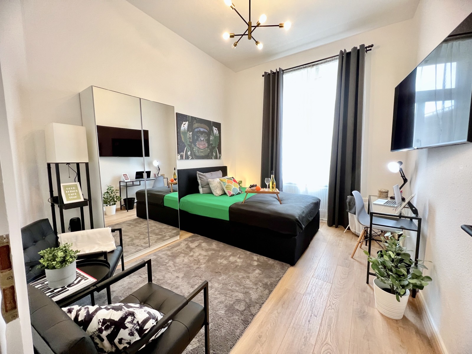 P5-1R#*** S T A N D A R D Shared Apartment Frankfurt-City (2 Bedroom) ***