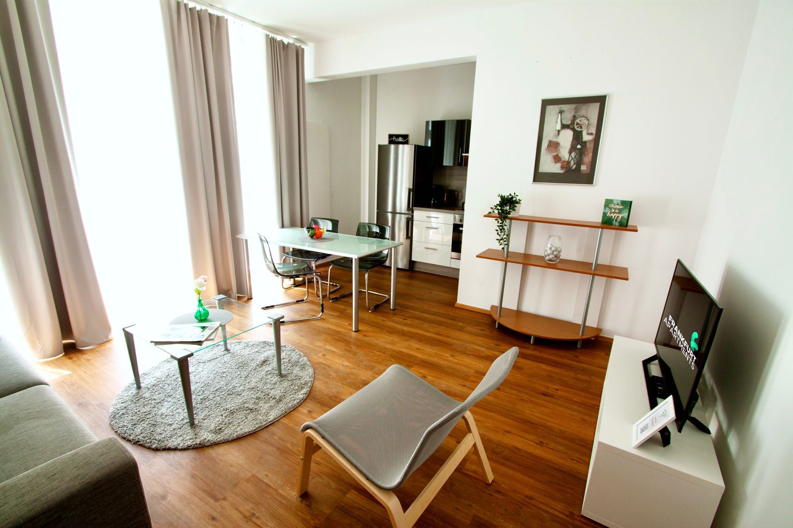 ZV-EL#*** P R I M E Business Apartment in Nordend with garden***