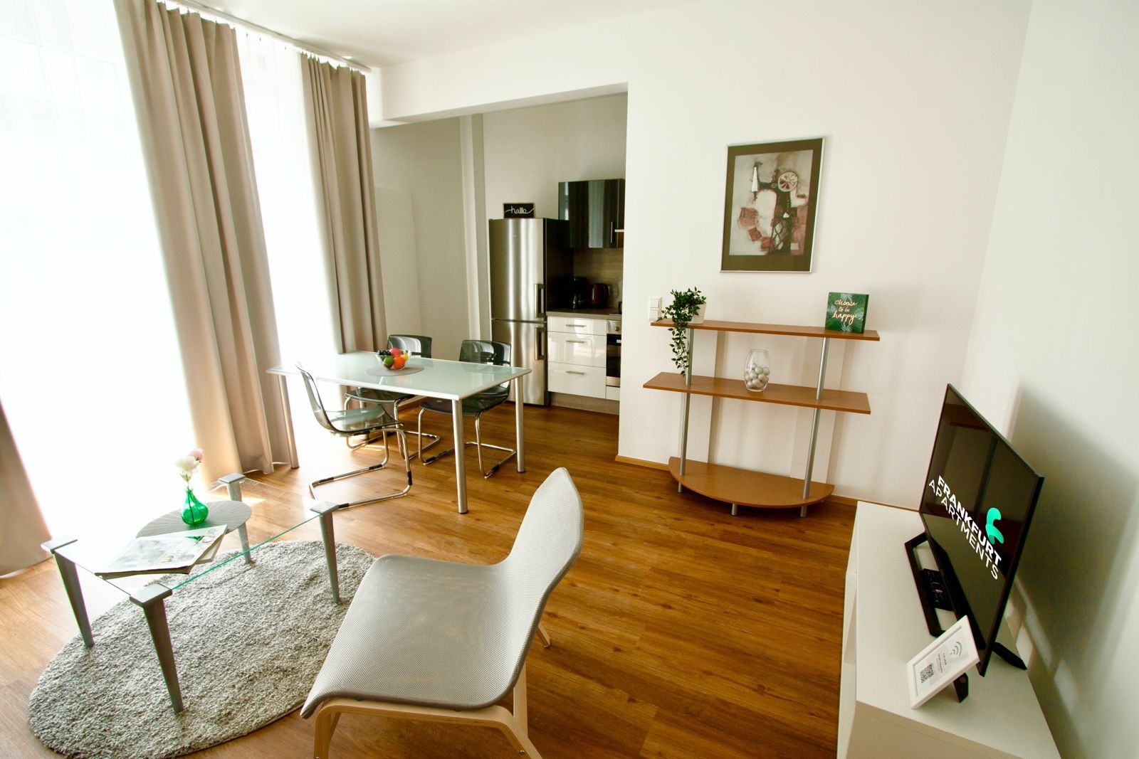 ZV-EL#*** P R I M E Business Apartment in Nordend with garden***